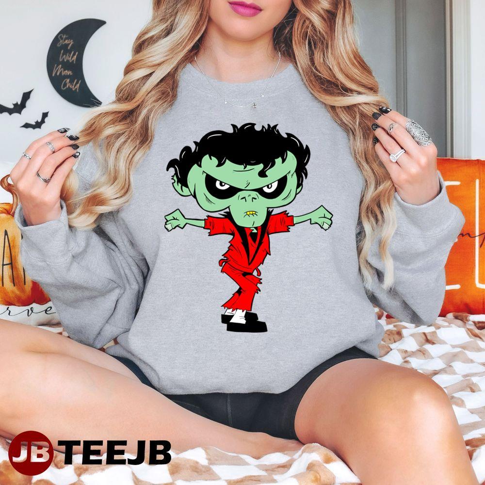 Funny Michael Jackson Thriller Happy Halloween TeeJB Unisex Sweatshirt