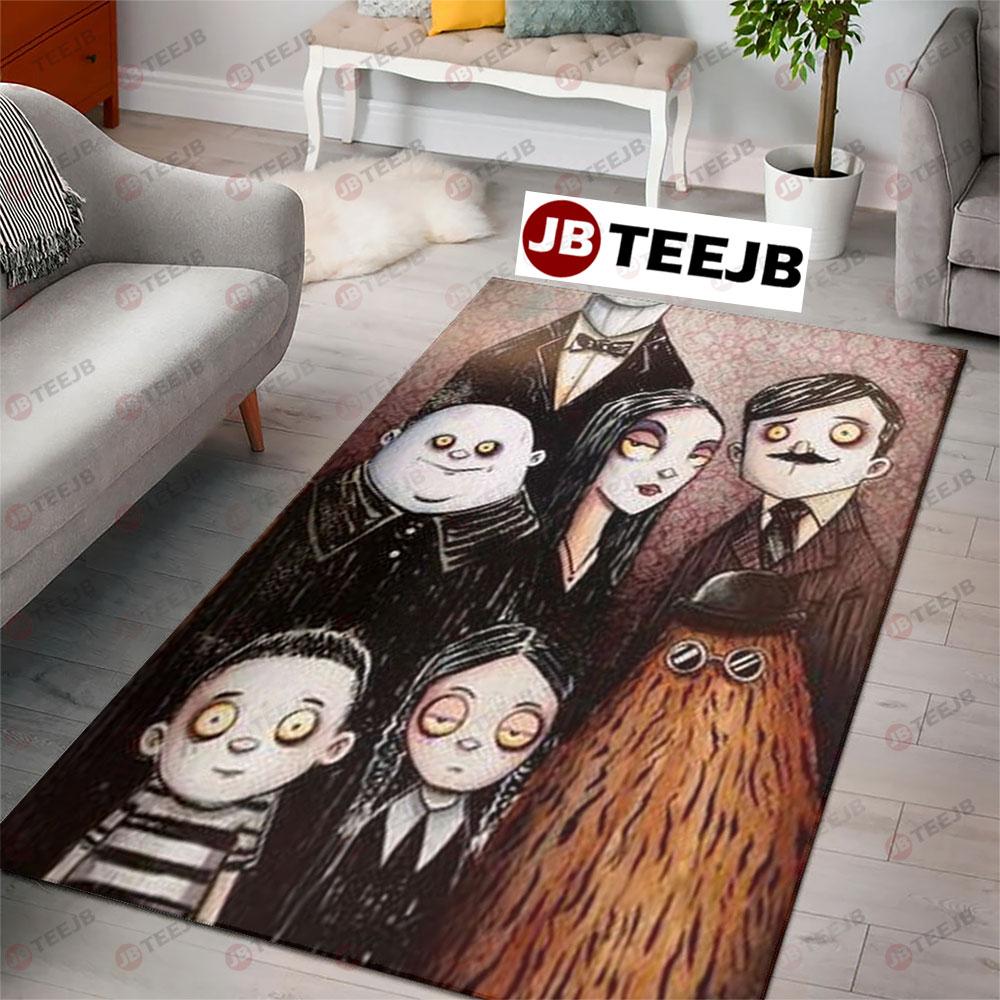 Funny The Addams Family Halloween TeeJB Rug Rectangle