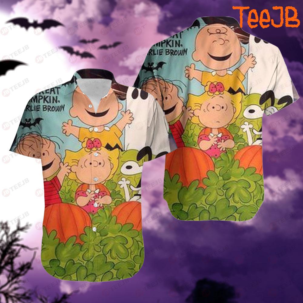 Ghost It’s The Great Pumpkin Charlie Brown Halloween TeeJB Hawaii Shirt