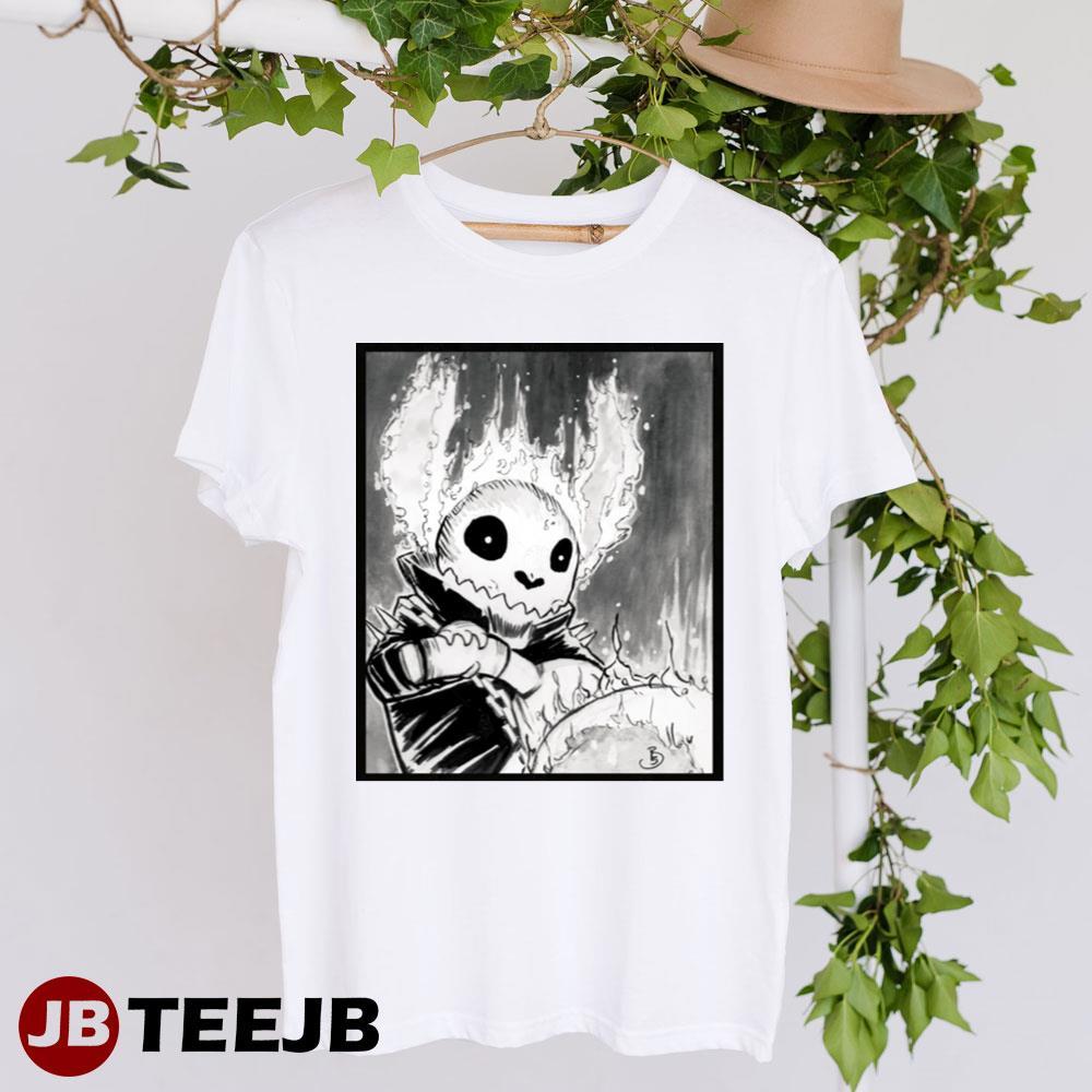 Ghost Riders Stitch Halloween TeeJB Unisex T-Shirt