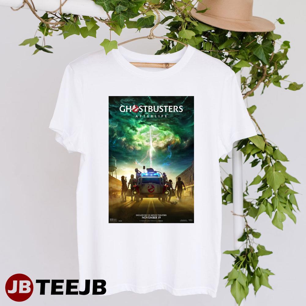 Ghostbusters Afterlife Finn Wolfhard Mckenna Grace Design TeeJB Unisex T-Shirt