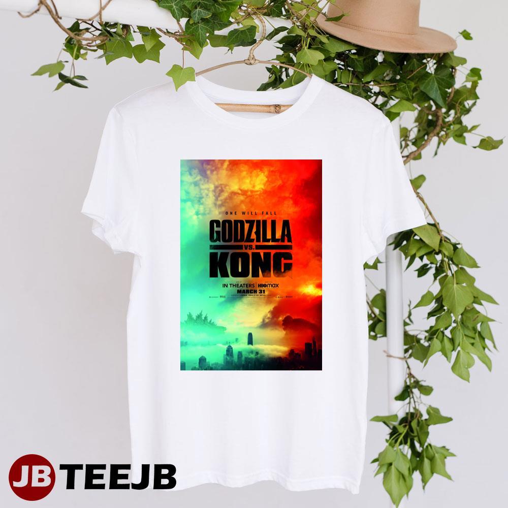 Godzilla Vs Kong Alexander Skarsgard Millie Bobby Brown Film Art TeeJB Unisex T-Shirt