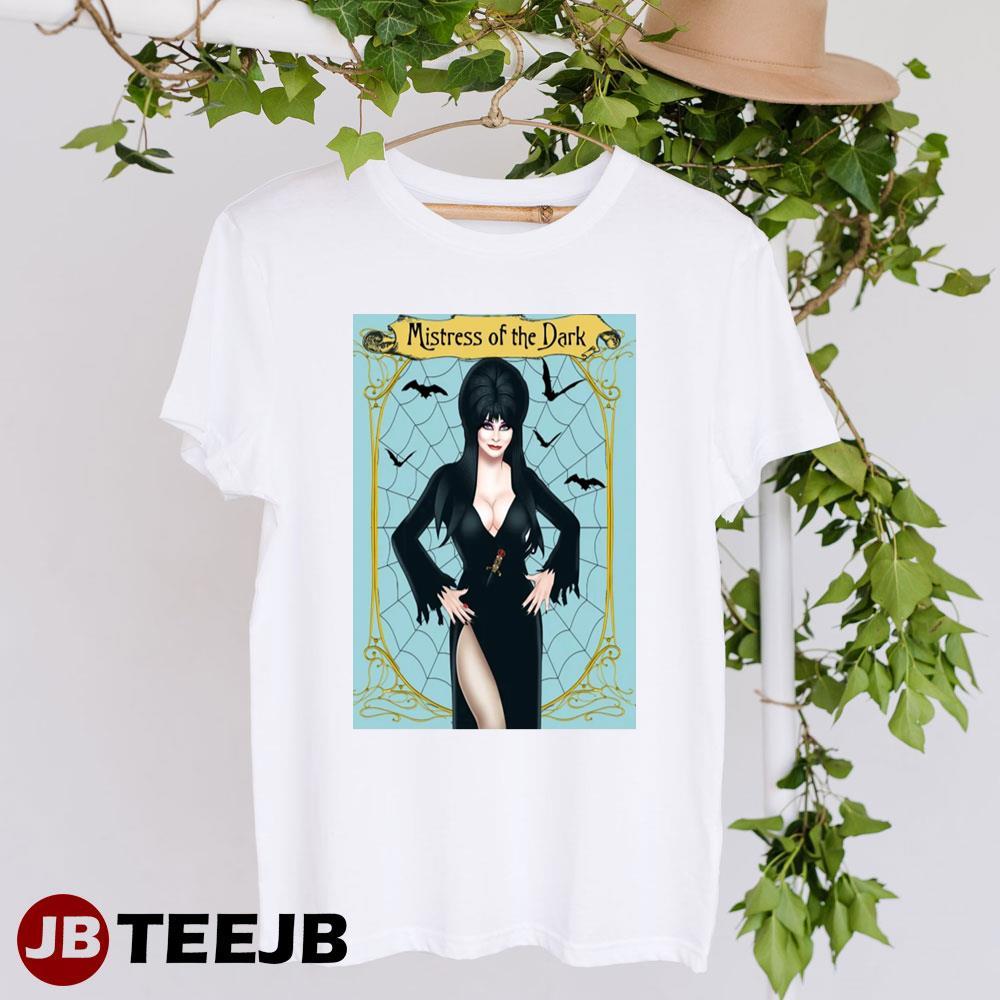 Goth Queen Elvira Mistress Of The Dark Happy Halloween TeeJB Unisex T-Shirt