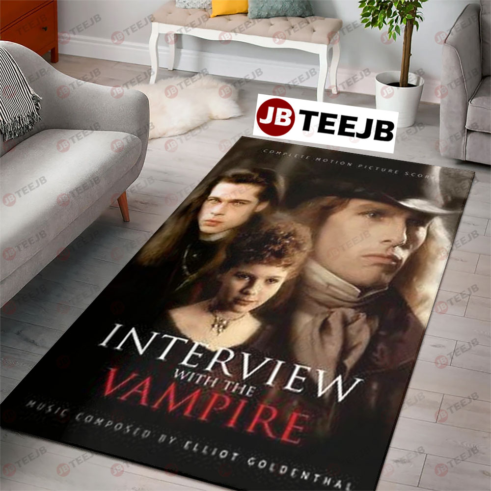 Halloween Interview With The Vampire The Vampire Chronicles TeeJB Rug Rectangle