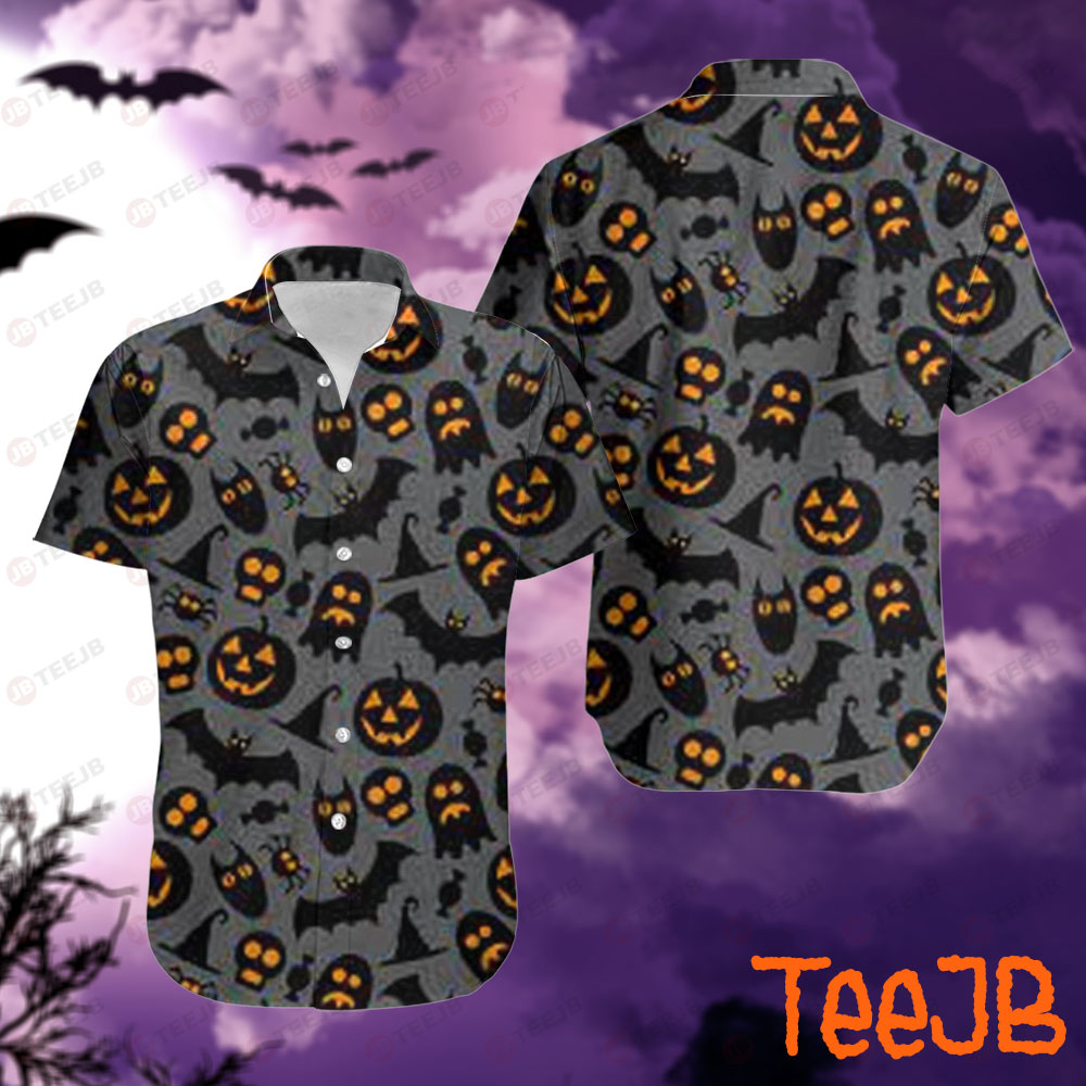 Halloween Pattern 016 Hawaii Shirt