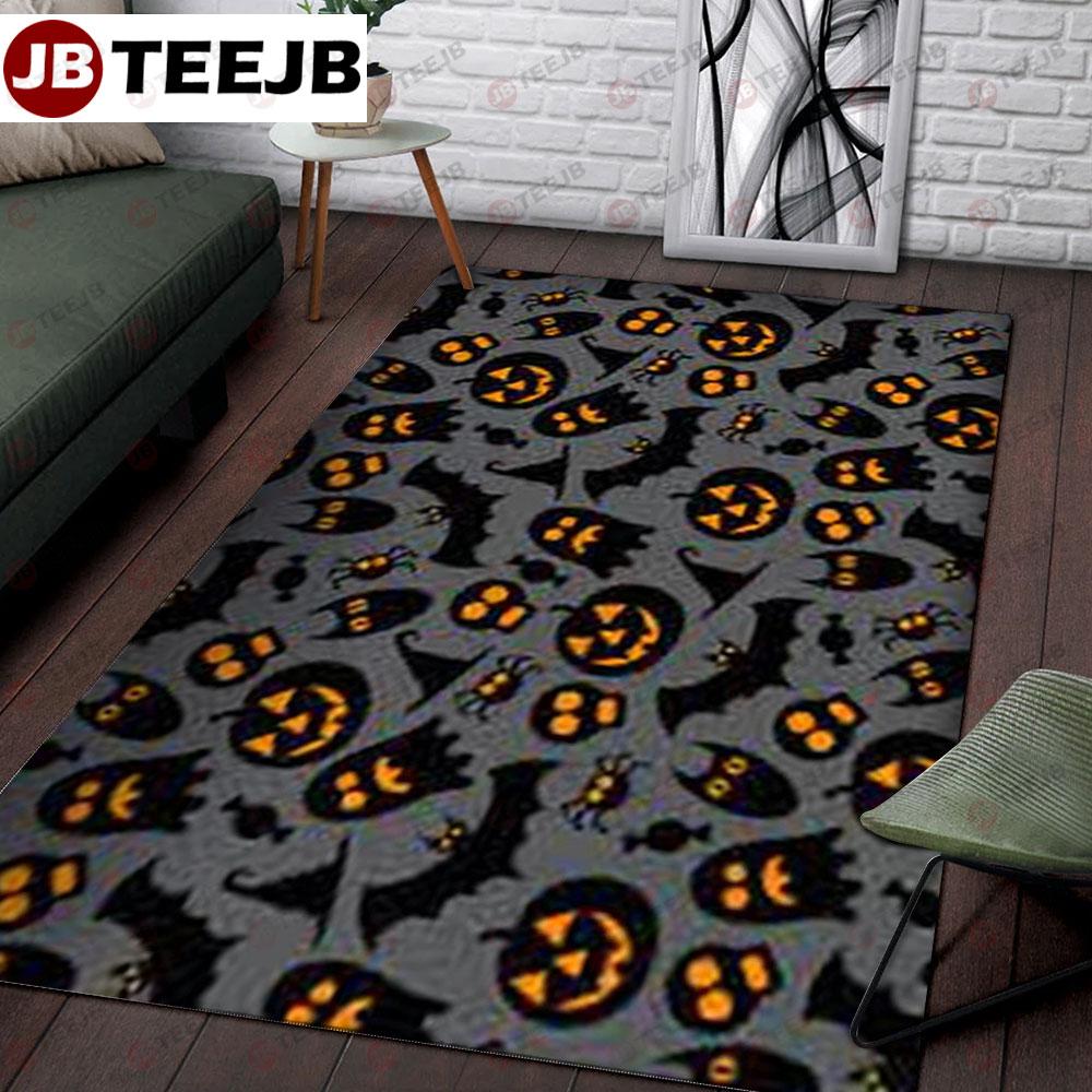 Halloween Pattern 016 TeeJB Rug Rectangle