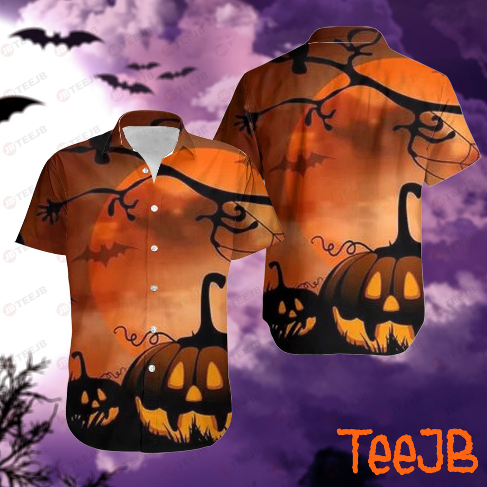 Halloween Pattern 061 Hawaii Shirt