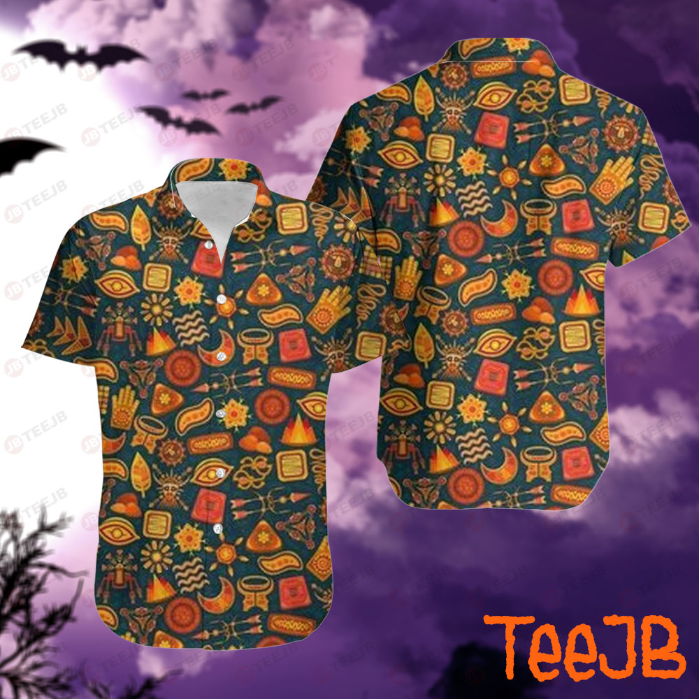 Halloween Pattern 320 Hawaii Shirt