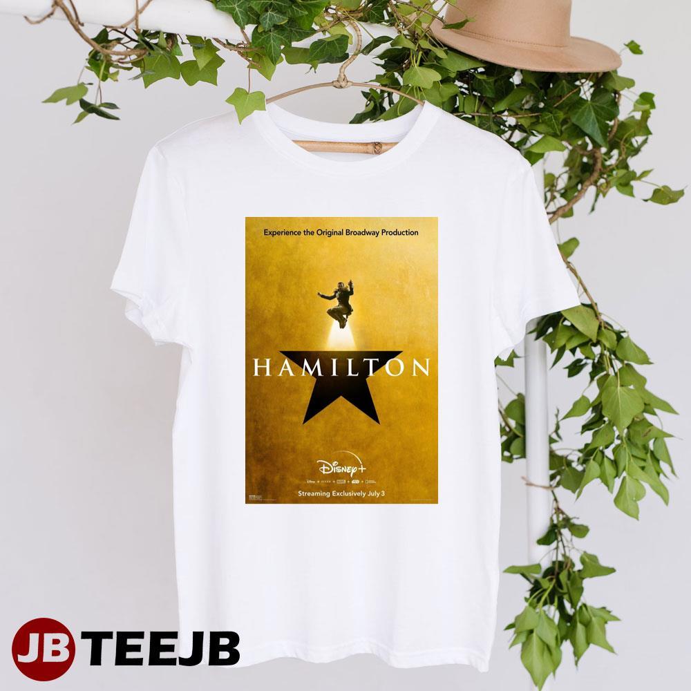 Hamilton Disney+ Broadway Design TeeJB Unisex T-Shirt