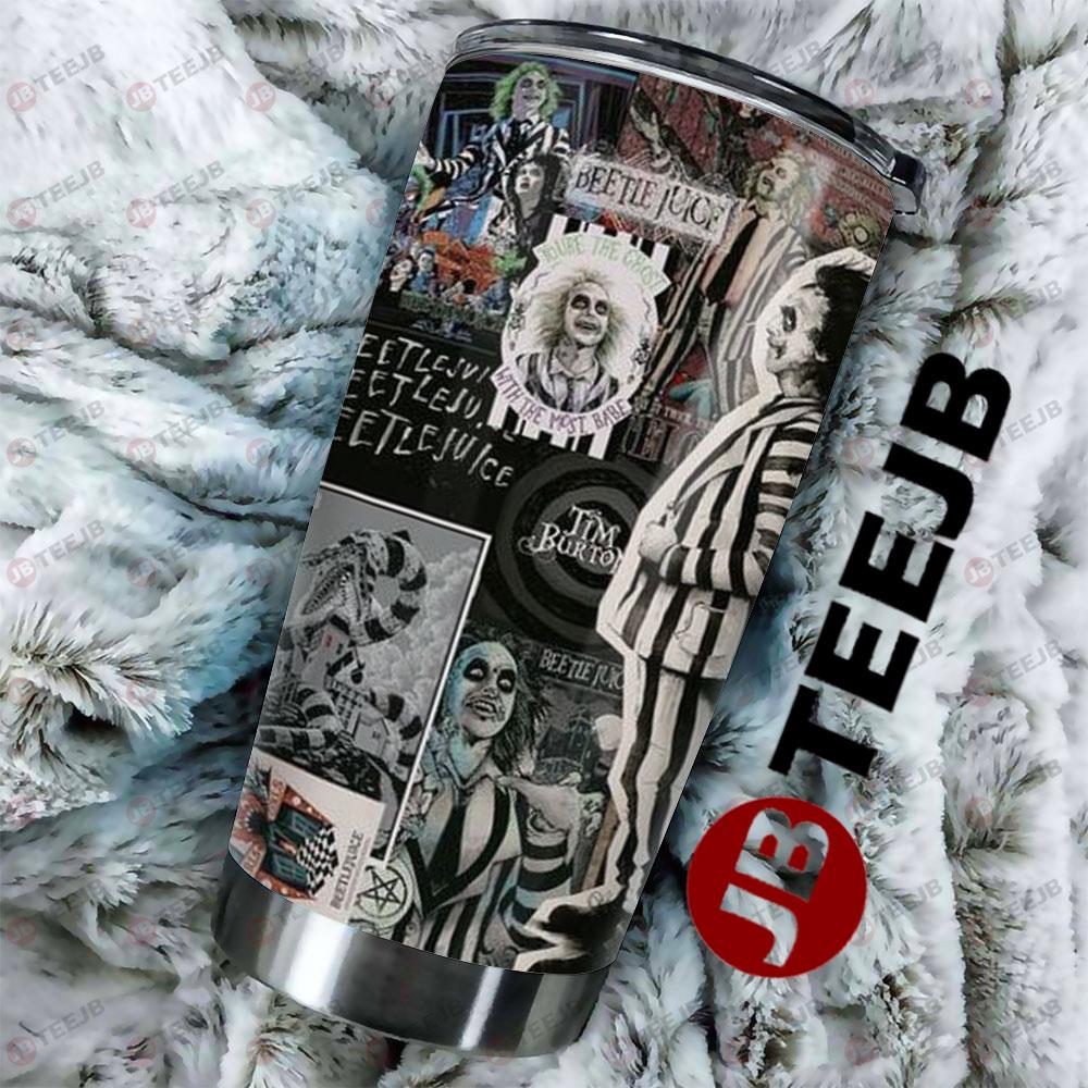 Handsome Michael Keaton Beetlejuice Halloween TeeJB Tumbler