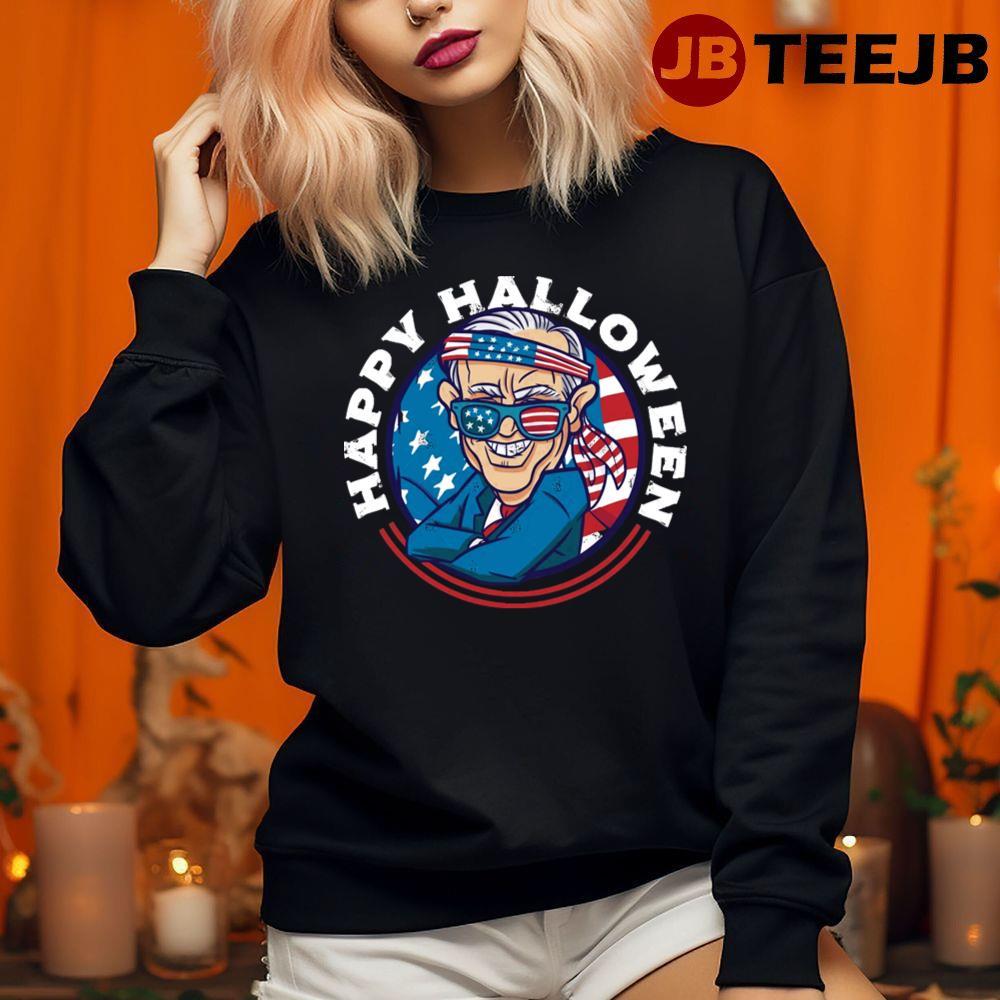 Happy Halloween Funny Anti Biden TeeJB Unisex Sweatshirt