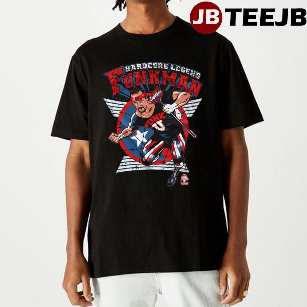 Hardcore Legend Funkman Terry Funk TeeJB Unisex T-Shirt