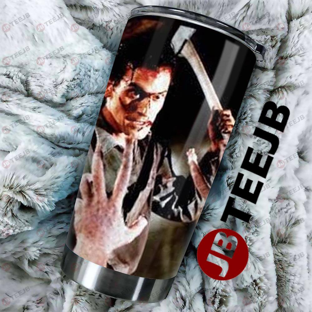 Horror Anime Williams Ash Vs Evil Dead Halloween TeeJB Tumbler