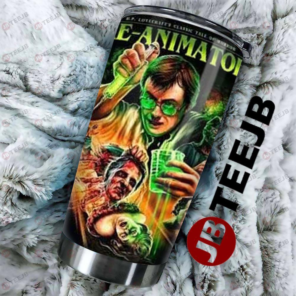 Horror Bruce Abbott Re-Animator Movie Halloween TeeJB Tumbler