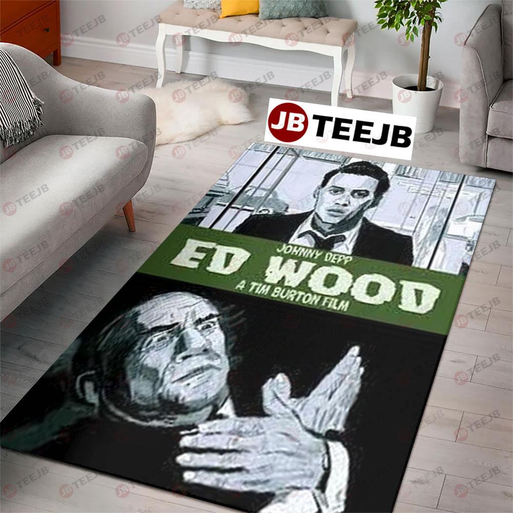 Horror Johnny Deep Ed Wood Halloween TeeJB Rug Rectangle