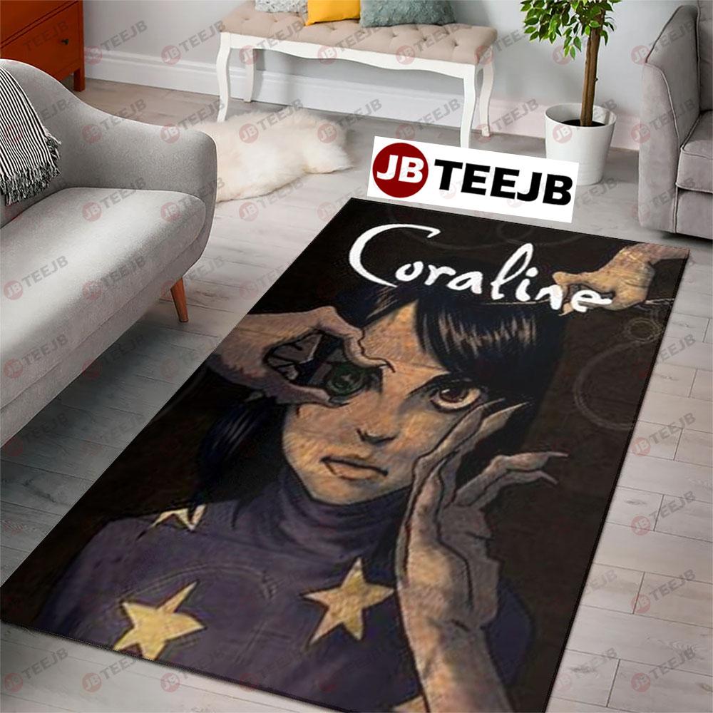 Horror Movie Coraline Halloween TeeJB Rug Rectangle