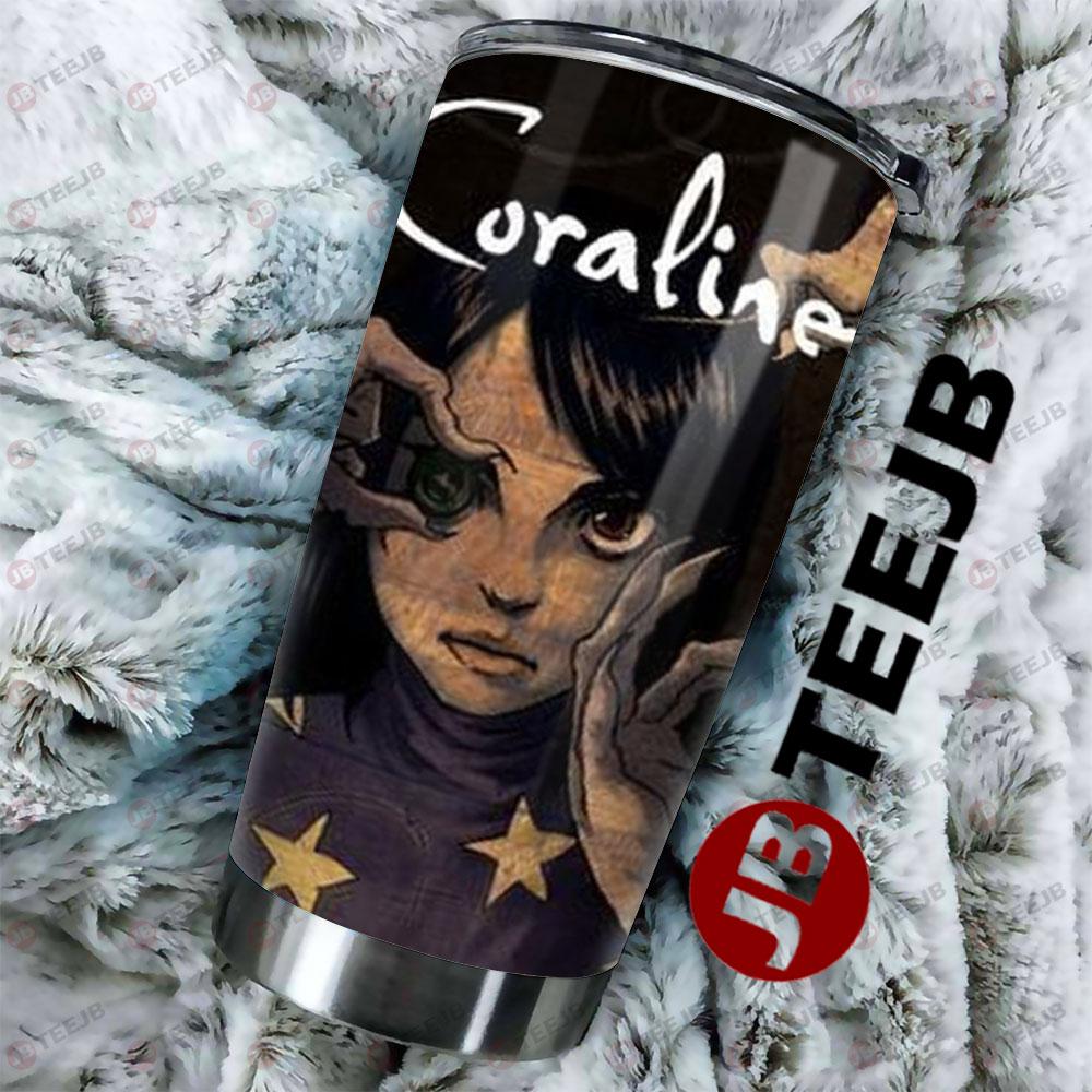 Horror Movie Coraline Halloween TeeJB Tumbler