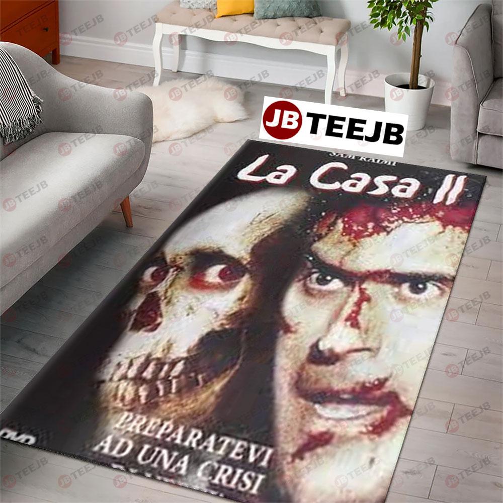 Horror Skull Evil Dead Ii Halloween TeeJB Rug Rectangle