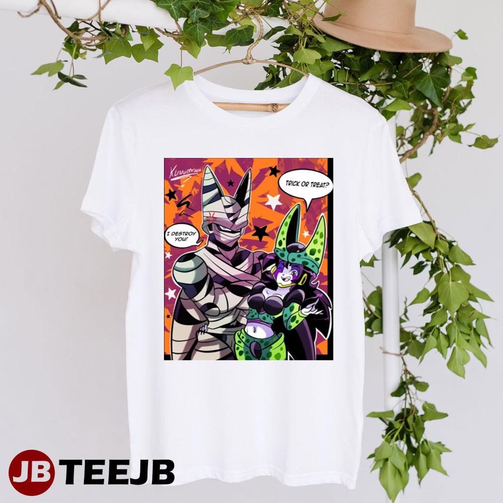 I Destroy  You Trick Or Treat Cell Dragon Ball Halloween TeeJB Unisex T-Shirt