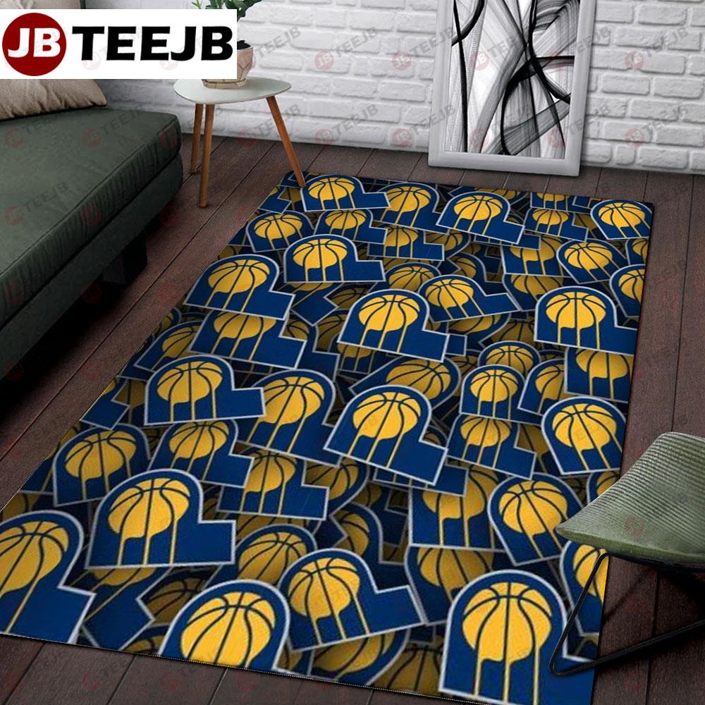 Indiana Pacers 23 American Sports Teams TeeJB Rug Rectangle