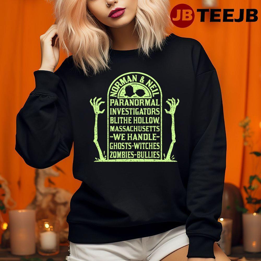 Investigators Paranorman Happy Halloween TeeJB Unisex Sweatshirt