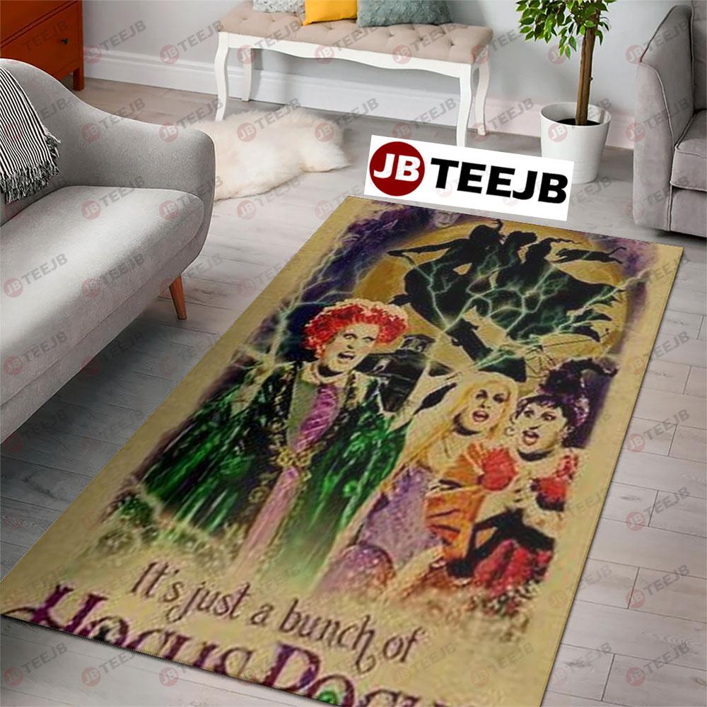 It’s Just A Bunch Of Hocus Pocus Halloween TeeJB Rug Rectangle