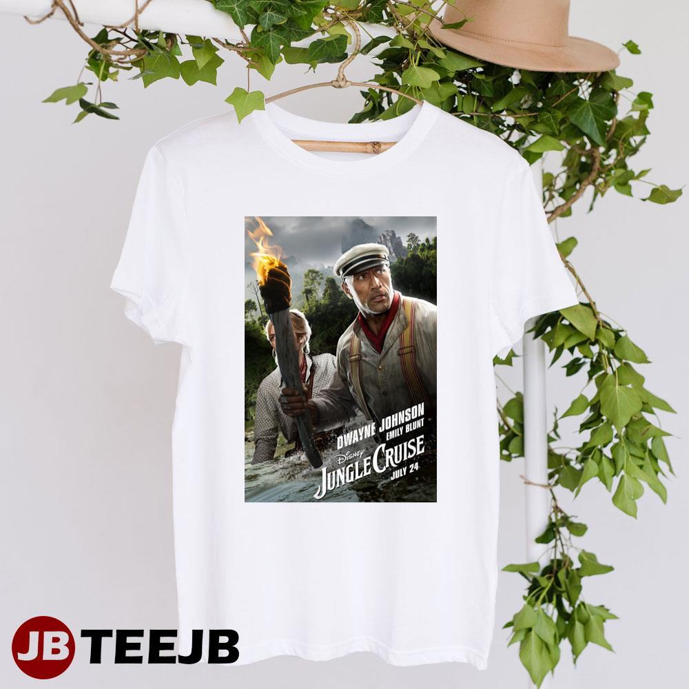 Jungle Cruise Dwayne Johnson Emily Blunt Movie Unisex T-Shirt