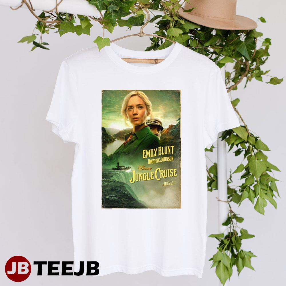 Jungle Cruise Dwayne Johnson Emily Blunt TeeJB Unisex T-Shirt