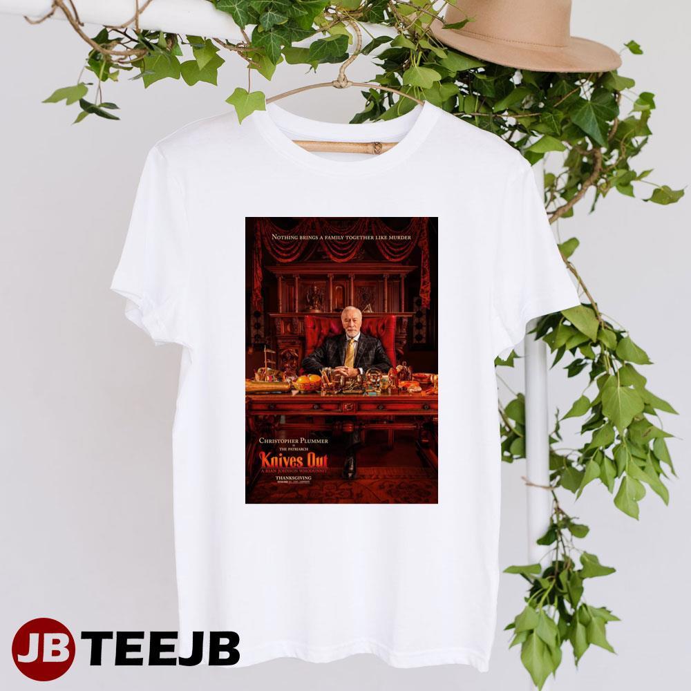 Knives Out Christopher Plummer Rian Johnson Movie TeeJB Unisex T-Shirt