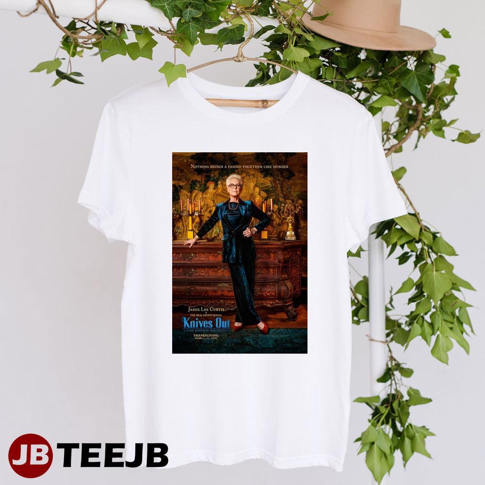 Knives Out Jamie Lee Curtis Rian Johnson Movie TeeJB Unisex T-Shirt