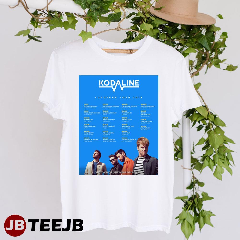 Kodaline European Tour 2018 TeeJB Unisex T-Shirt