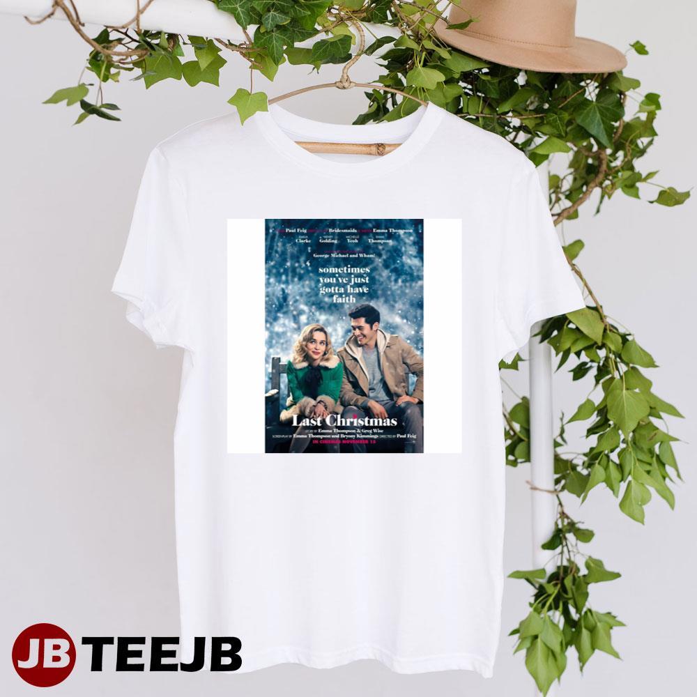 Last Christmas Emilia Clarke Henry Golding Movie TeeJB Unisex T-Shirt