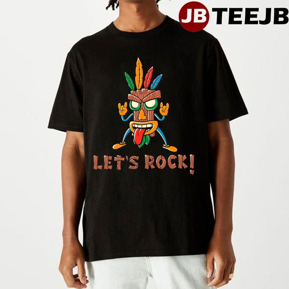 Let’s Rock Crash Bandicoot TeeJB Unisex T-Shirt