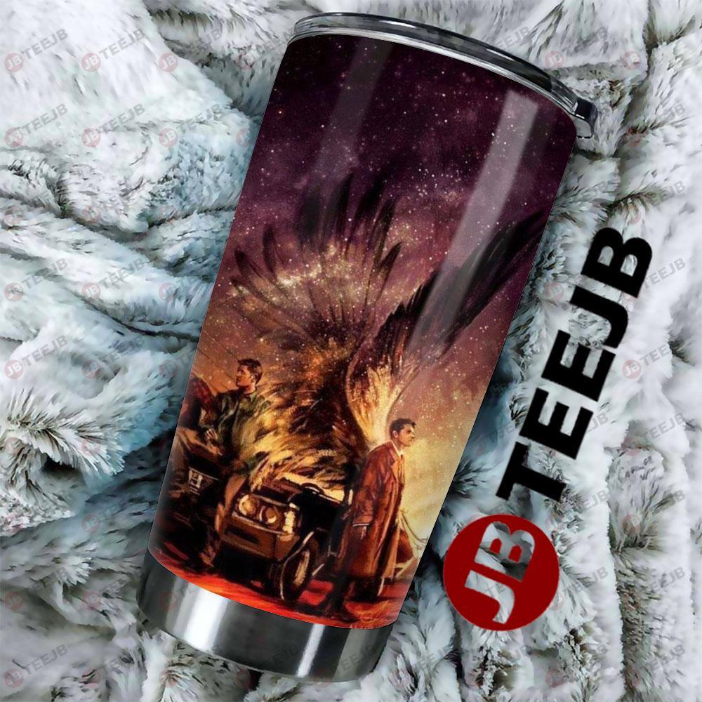 Light Angle Supernatural Halloween TeeJB Tumbler