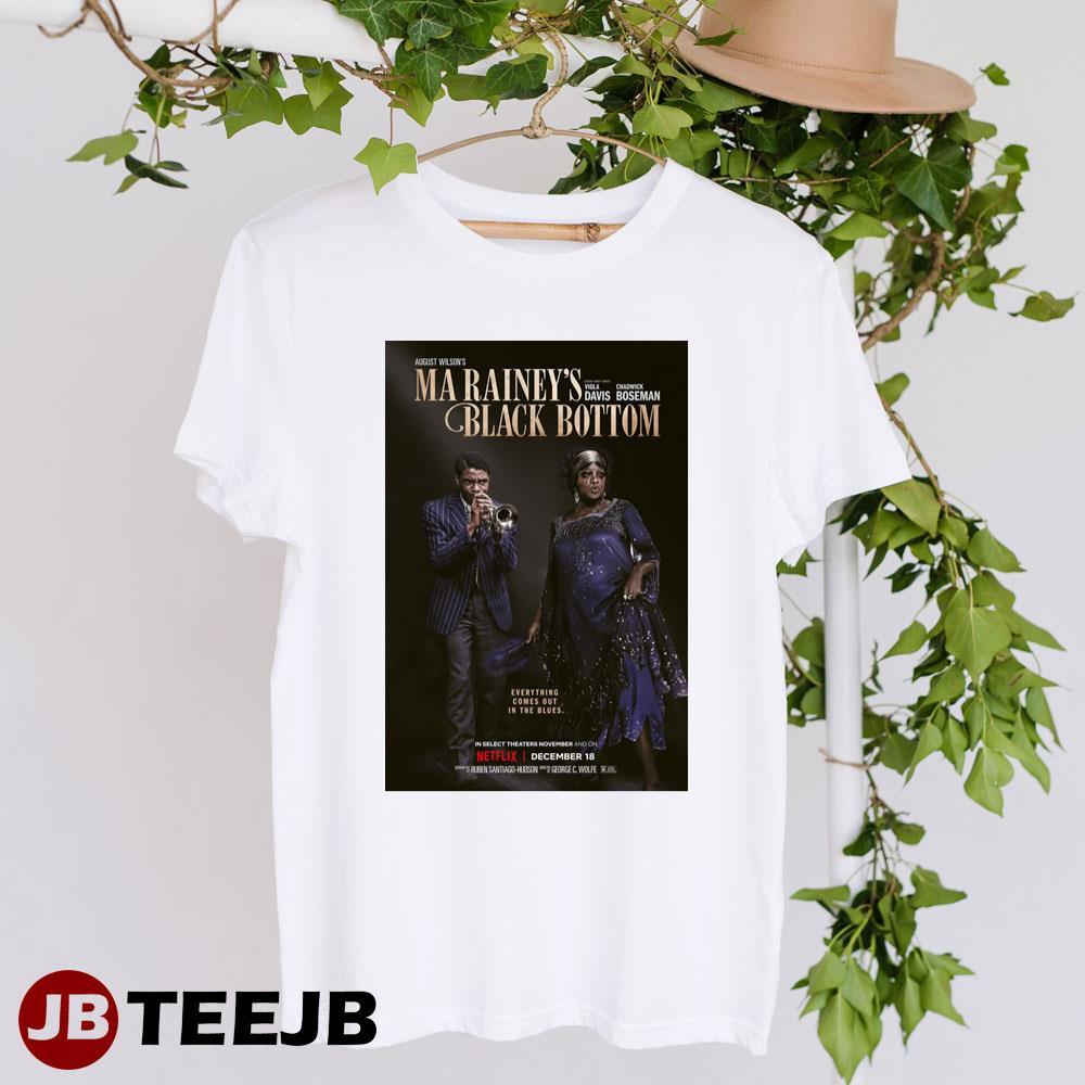 Ma Raineys Black Bottom Chadwick Boseman Viola Davis Movie TeeJB Unisex T-Shirt