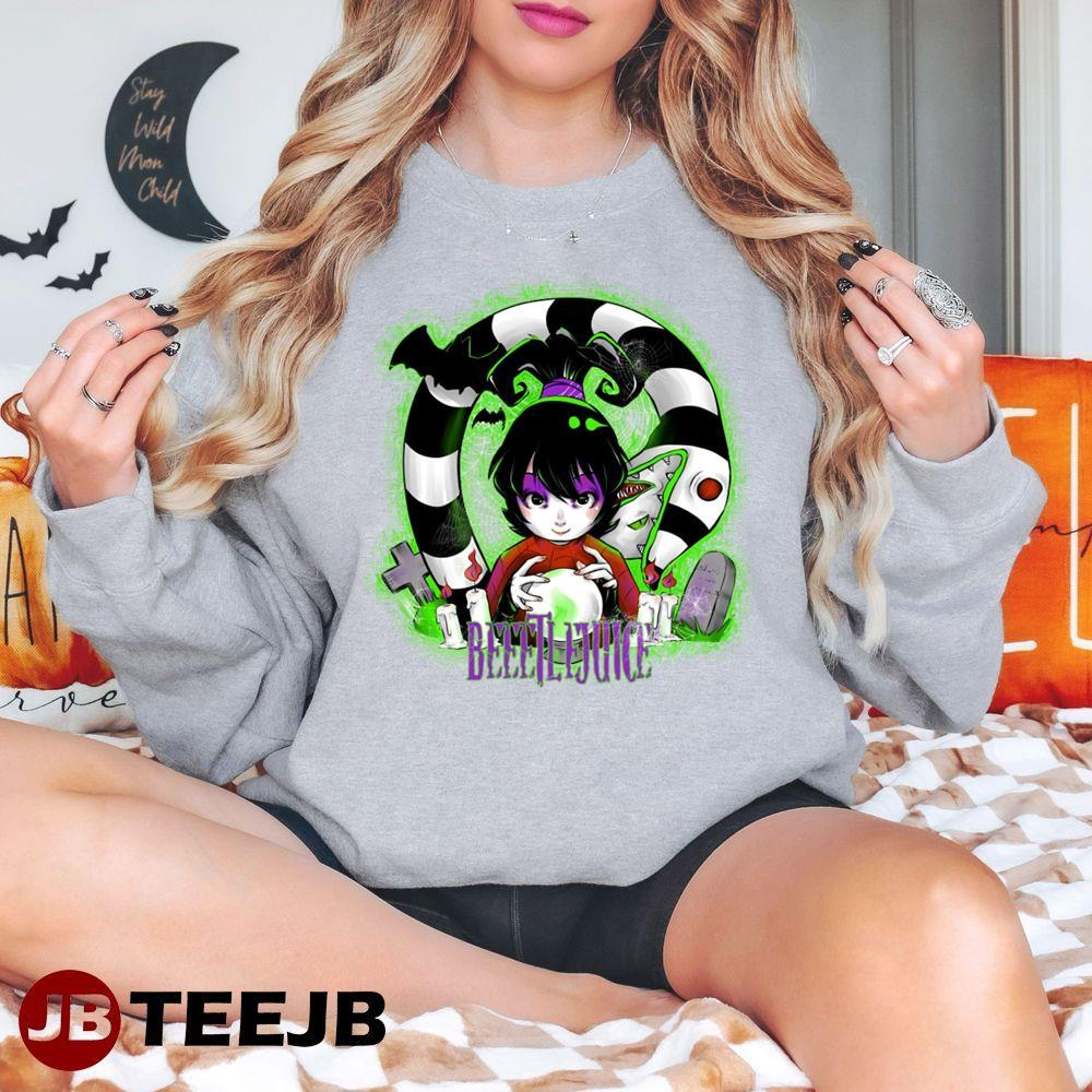 Magic Beetlejuice Happy Halloween TeeJB Unisex Sweatshirt