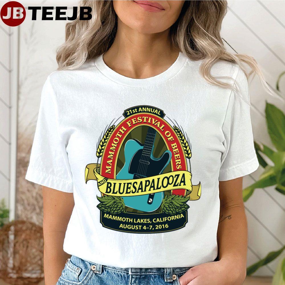 Mammoth Festival Of Brews And Bluesapalooza 2016 TeeJB Unisex Shirt