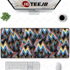 Miami Marlins American Sports Teams Mouse Pad