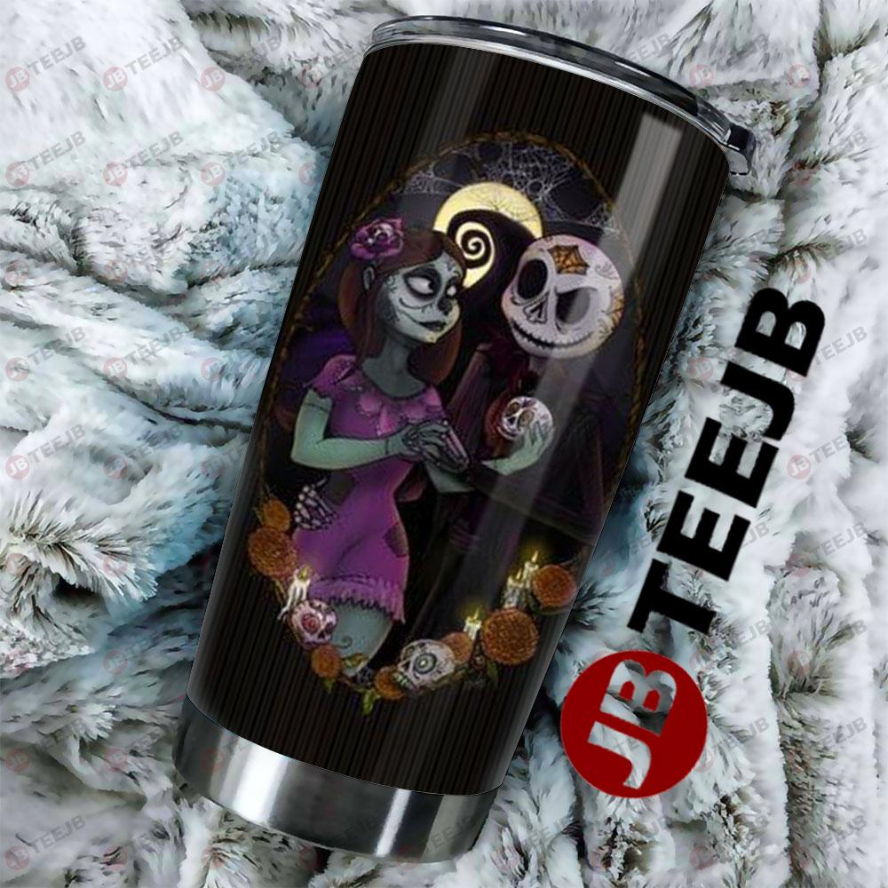 Mirror Couple The Nightmare Before Christmas Halloween TeeJB Tumbler