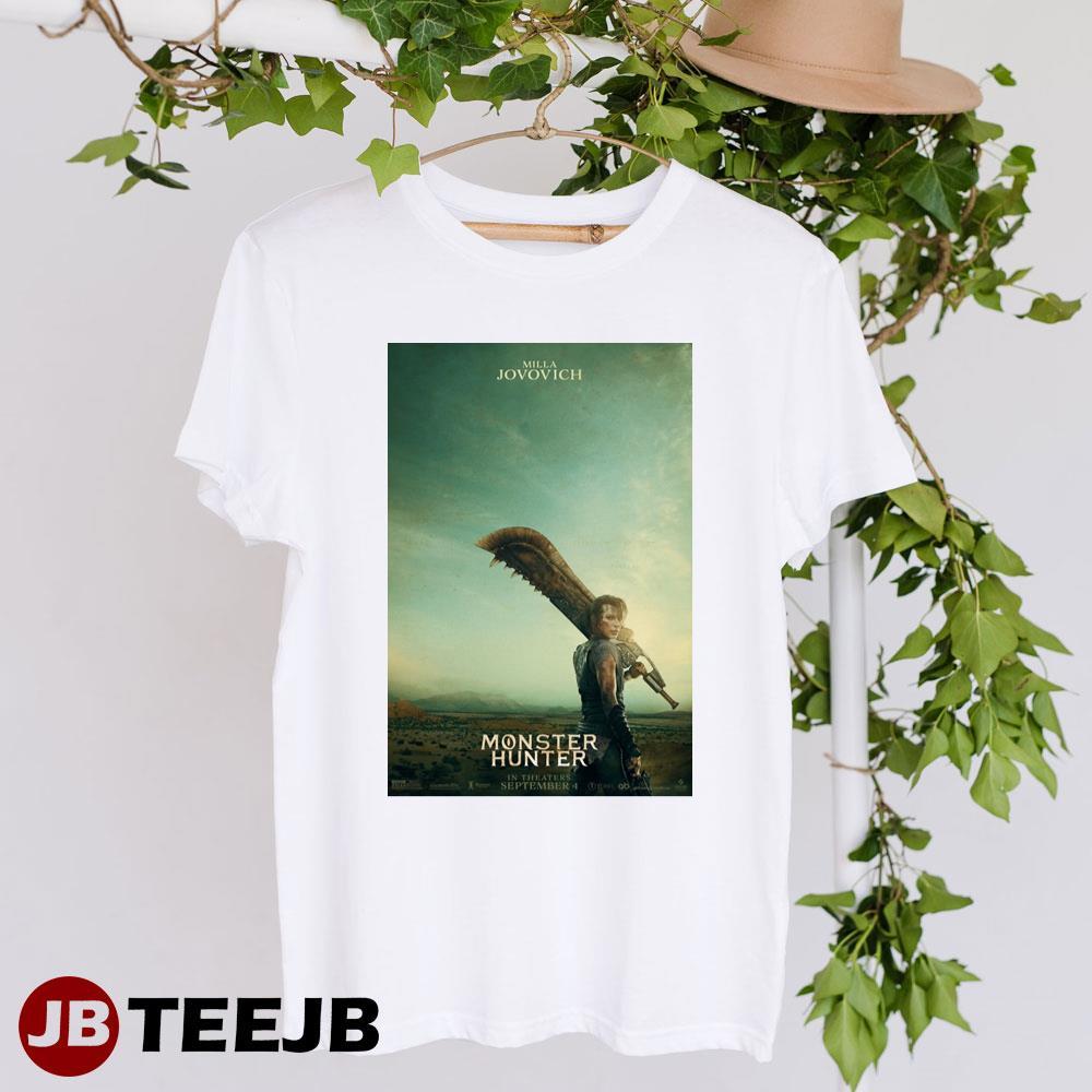 Monster Hunter Milla Jovovich Paul Ws Anderson Movie TeeJB Unisex T-Shirt