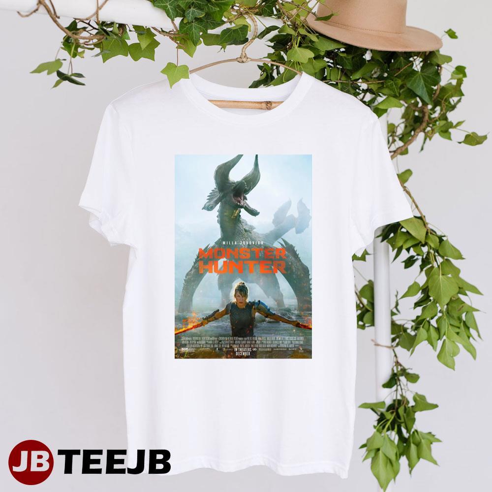 Monster Hunter Milla Jovovich Tony Jaa Movie TeeJB Unisex T-Shirt