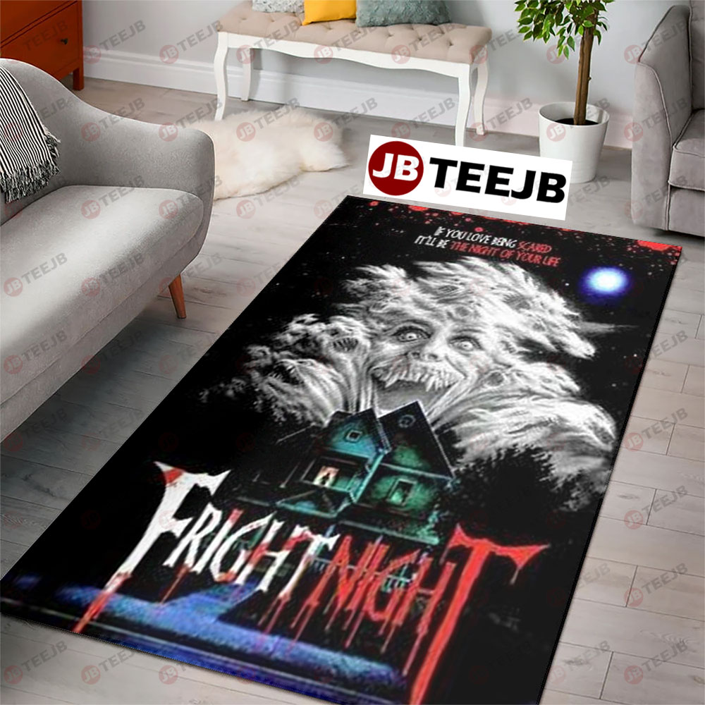 Movie Fright Night Halloween TeeJB Rug Rectangle