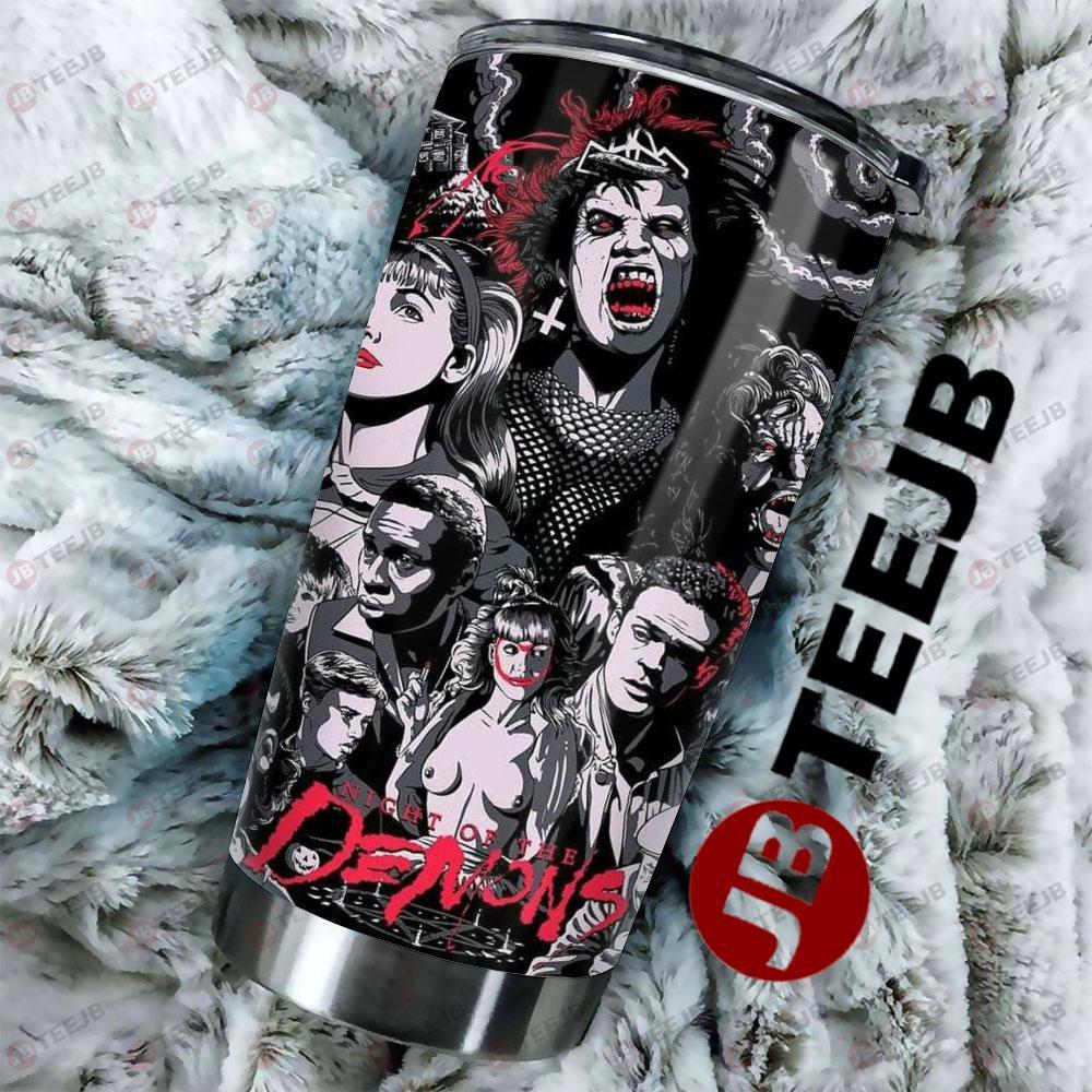 Movie Night Of The Demons Halloween TeeJB Tumbler