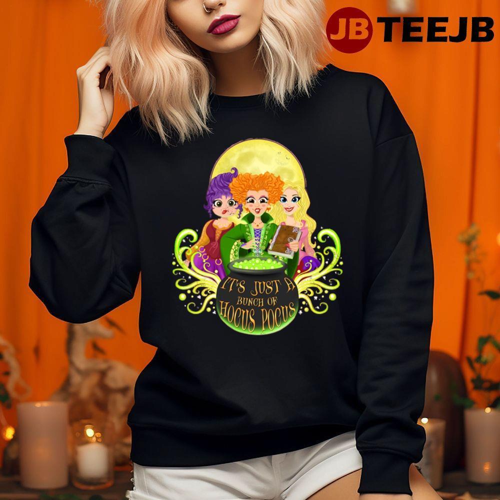 Movie Sanderson Sisters Hocus Pocus Happy Halloween TeeJB Unisex Sweatshirt