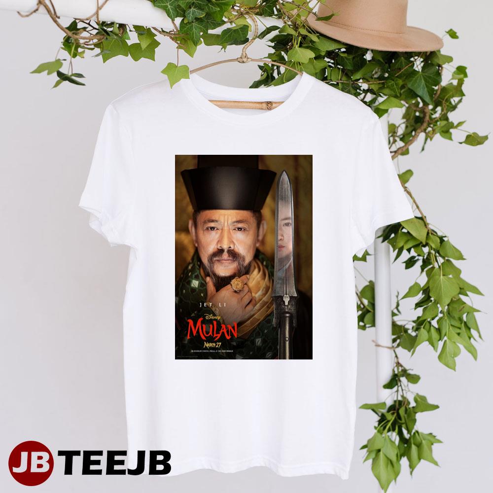 Mulan Disney Jet Li Design Unisex T-Shirt