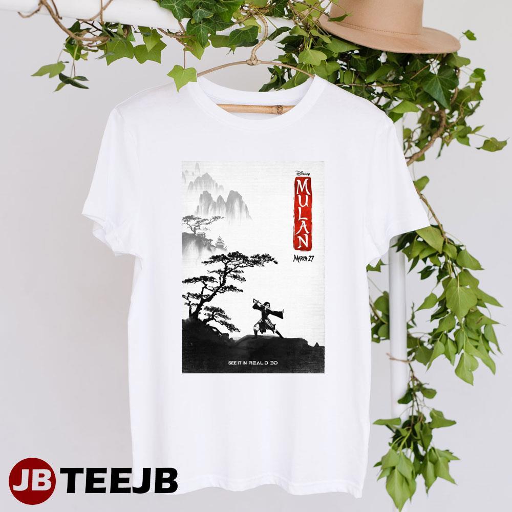 Mulan Disney Liu Yifei Design TeeJB Unisex T-Shirt