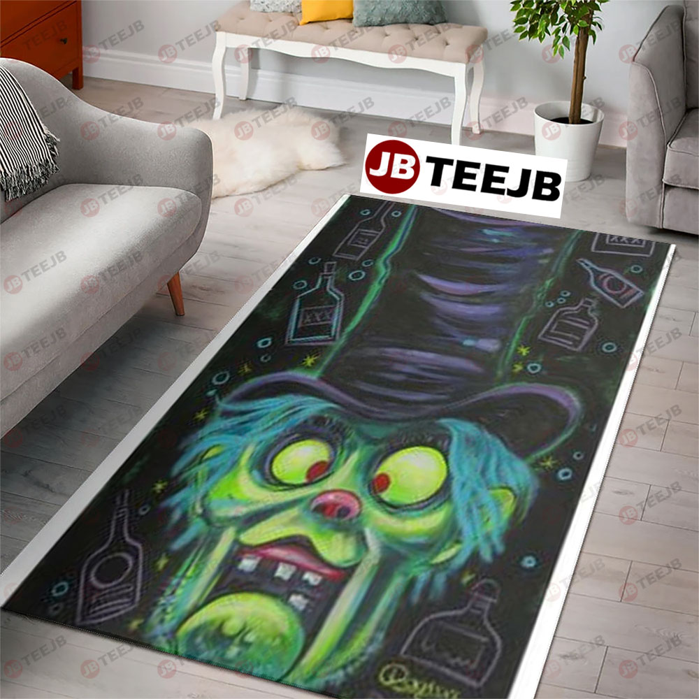 Neon Art Mad Monster Party Halloween TeeJB Rug Rectangle
