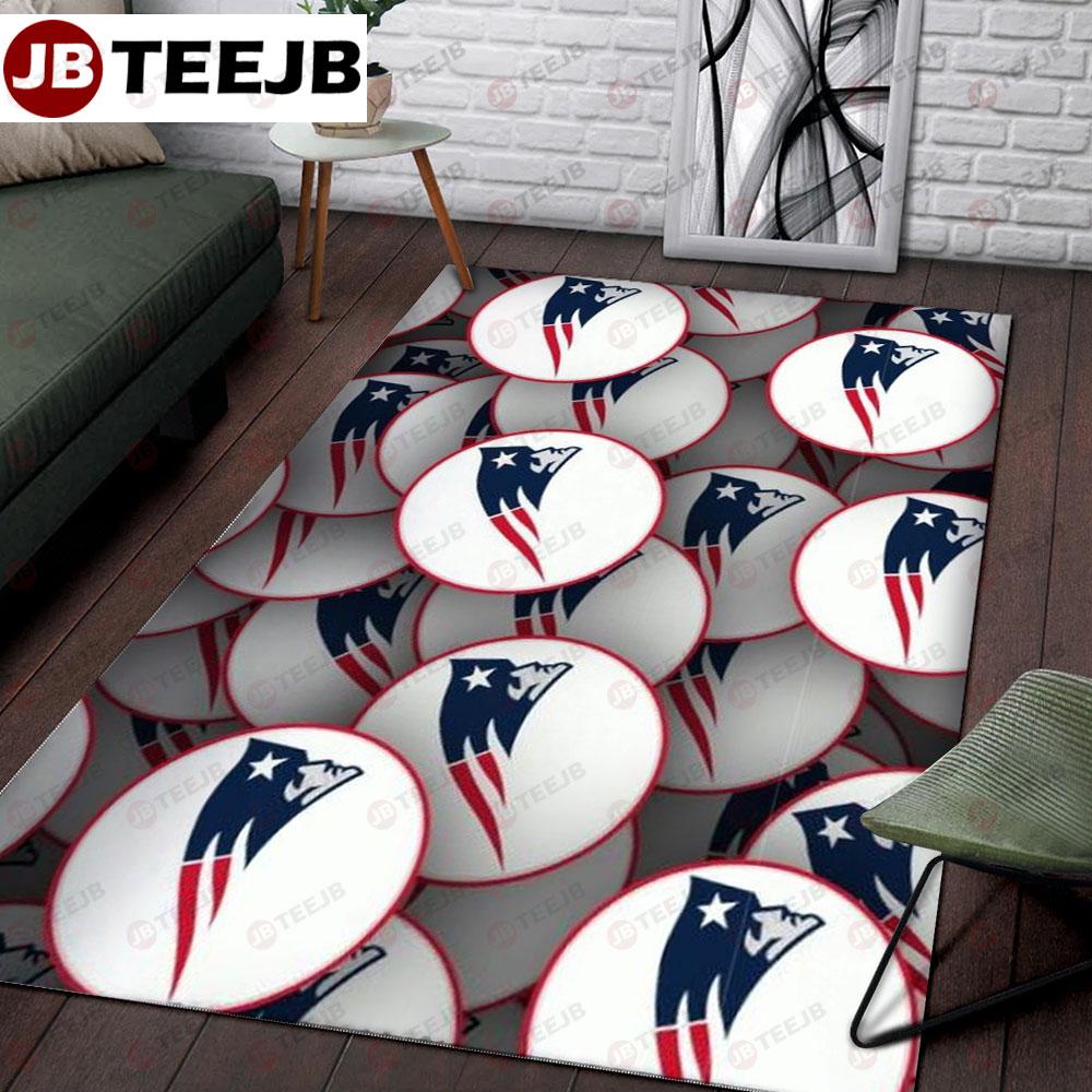 New England Patriots 23 American Sports Teams TeeJB Rug Rectangle