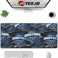 Nhl Western Conference American Sports Teams Mouse Pad