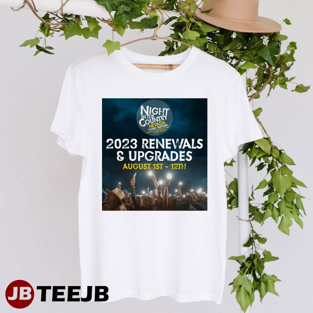 Night In The Country Nevada 2023 Renewals And Upgrades TeeJB Unisex Shirt